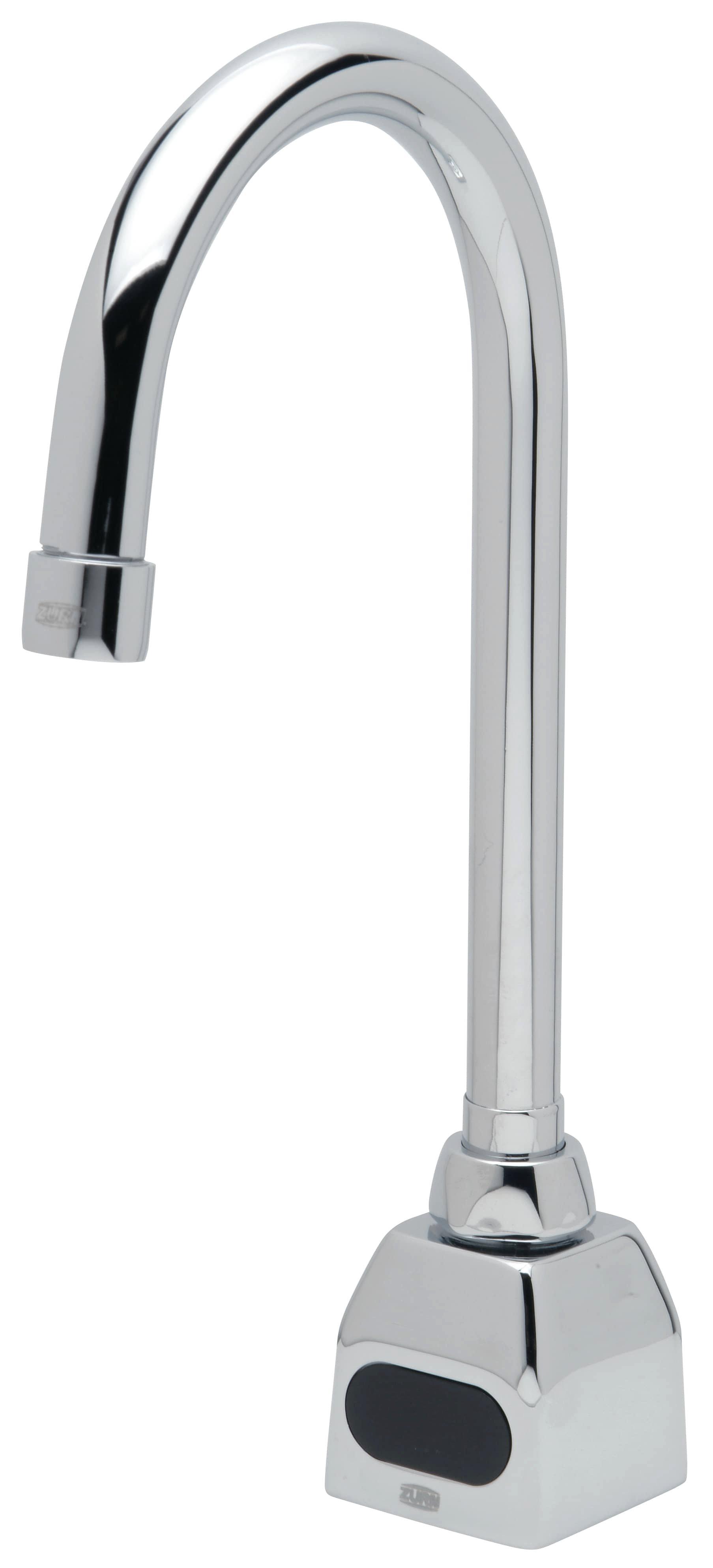Zurn Chrome Plated No Handle Sensor Deck Mount Service Faucet 