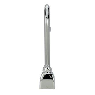 Zurn Chrome Plated No Handle Sensor Deck Mount Service Faucet 