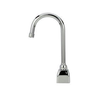 Zurn Chrome Plated No Handle Sensor Deck Mount Service Faucet 