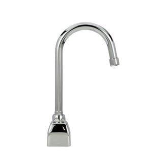 Zurn Chrome Plated No Handle Sensor Deck Mount Service Faucet 