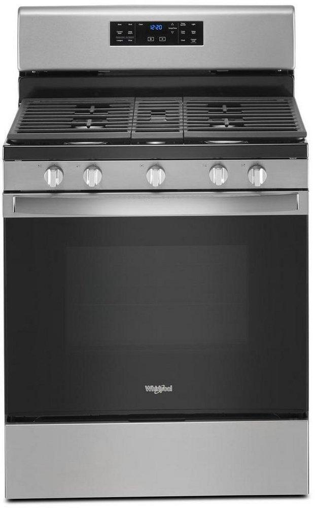 5.0 CU. FT. WHIRLPOOL GAS RANGE WITH AIR FRY FOR FROZEN FOODS 