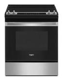 Whirlpool Stainless Steel 29-7/8 in. 4.8 cu. ft. 4-Burner Radiant Electric Slide-in Range 