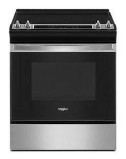 29-7/8 in. 4.8 cu. ft. 4-Burner Radiant Electric Slide-in Range in Stainless Steel
