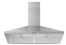 Whirlpool Stainless Steel 36 in. 400 cfm Canopy Round Ducted Hood 