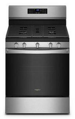 29-7/8 in. 5 cu. ft. 5-Burner Sealed Freestanding Range in Fingerprint Resistant Stainless Steel