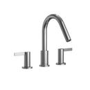 TOTO GF TWO LEVER HANDLE DECK-MOUNT ROMAN TUB FILLER TRIM POLISHED CHROME  - TBG11201UA#CP 