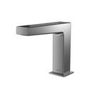 Deck Mount Sensor Bathroom Sink Faucet in Polished Chrome 