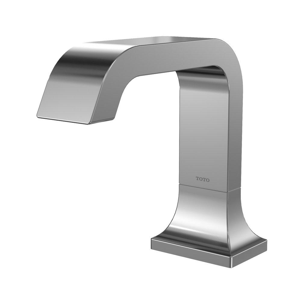 TOTO GC ECOPOWER OR AC 0.35 GPM TOUCHLESS BATHROOM FAUCET SPOUT  POLISHED CHROME - TLE21001U2#CP 