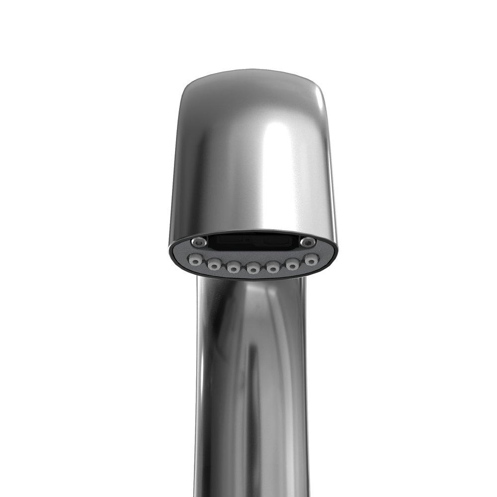 TOTO Polished Chrome No Handle Touchless Deck Mount Faucet 