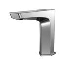 Deck Mount Sensor Bathroom Sink Faucet in Polished Chrome 