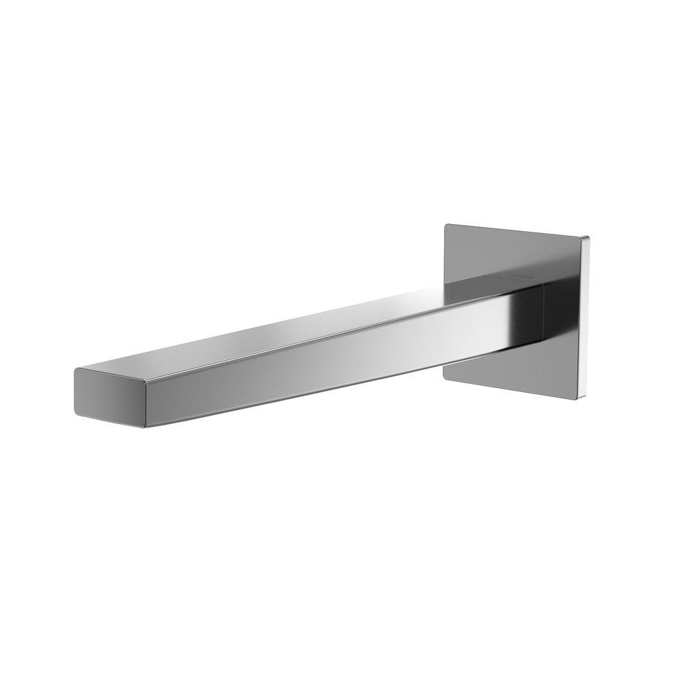 TOTO AXIOM WALL-MOUNT ECOPOWER OR AC 0.5 GPM TOUCHLESS BATHROOM FAUCET SPOUT  POLISHED CHROME - TLE25010U1#CP 