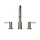 TOTO GF TWO LEVER HANDLE DECK-MOUNT ROMAN TUB FILLER TRIM POLISHED NICKEL  - TBG11201UA#PN 