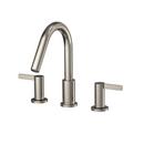 TOTO GF TWO LEVER HANDLE DECK-MOUNT ROMAN TUB FILLER TRIM POLISHED NICKEL  - TBG11201UA#PN 