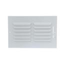 Lima White 8 in. Ceiling & Sidewall Register White 4-way Steel 