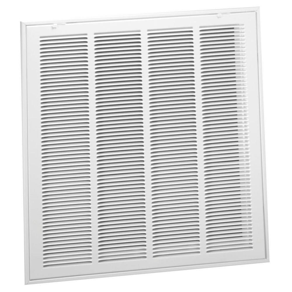 24 x 24 in Filter Grille in White 