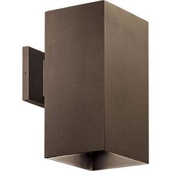 250 W 1-Light Qpar-38 Outdoor Wall Sconce in Antique Bronze