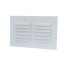Lima White 6 in. Return Grille White 