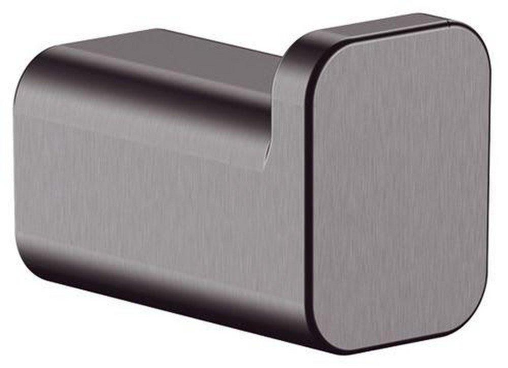 Hansgrohe Brushed Black Chrome 1-Hook Robe Hook 