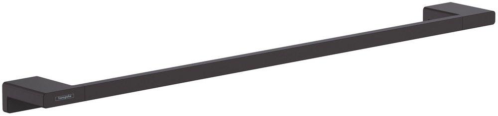 Hansgrohe Matte Black 24 in. Towel Bar 