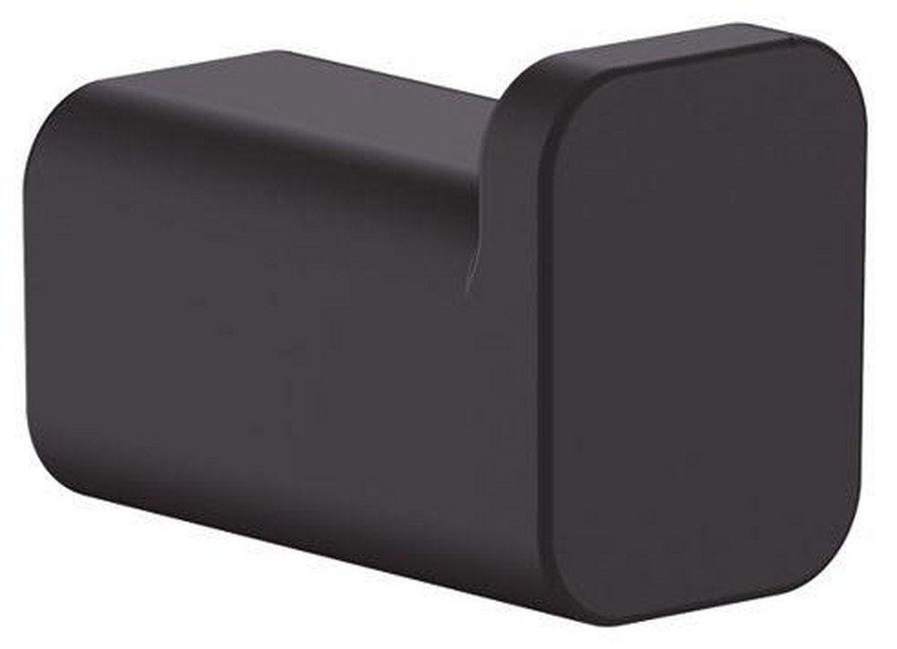 Hansgrohe Matte Black 1-Hook Robe Hook 