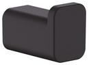 1-Hook Robe Hook in Matte Black
