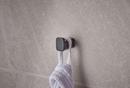 Hansgrohe Matte Black 1-Hook Robe Hook 
