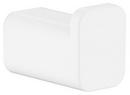 1-Hook Robe Hook in Matte White
