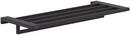 26 in. Towel Holder in Matte Black