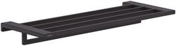 26 in. Towel Holder in Matte Black