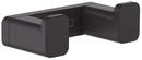 2-Hook Robe Hook in Matte Black