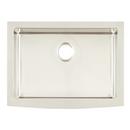 Signature Hardware Stainless Steel 24 x 20-3/4 in. Single Bowl Farmhouse Kitchen Sink 