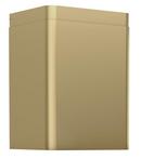 Duct Cover in Satin Gold, DME