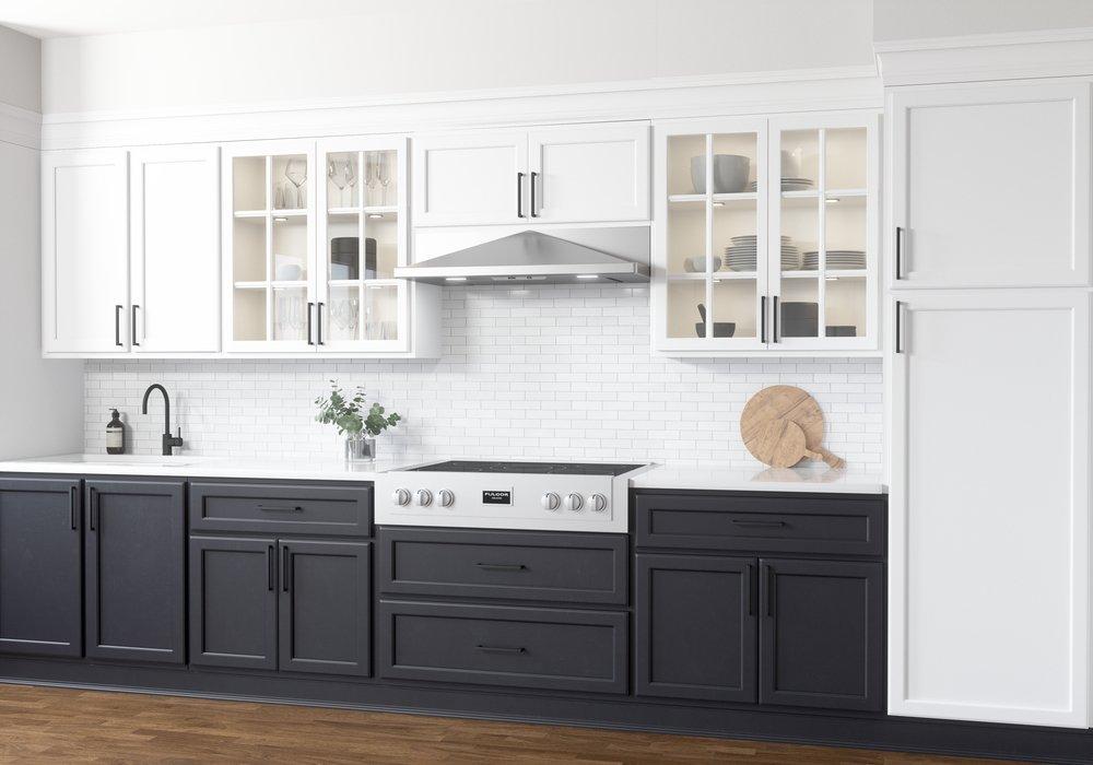 Pyramid 30 in. LED Hood in Stainless Steel, PAS 