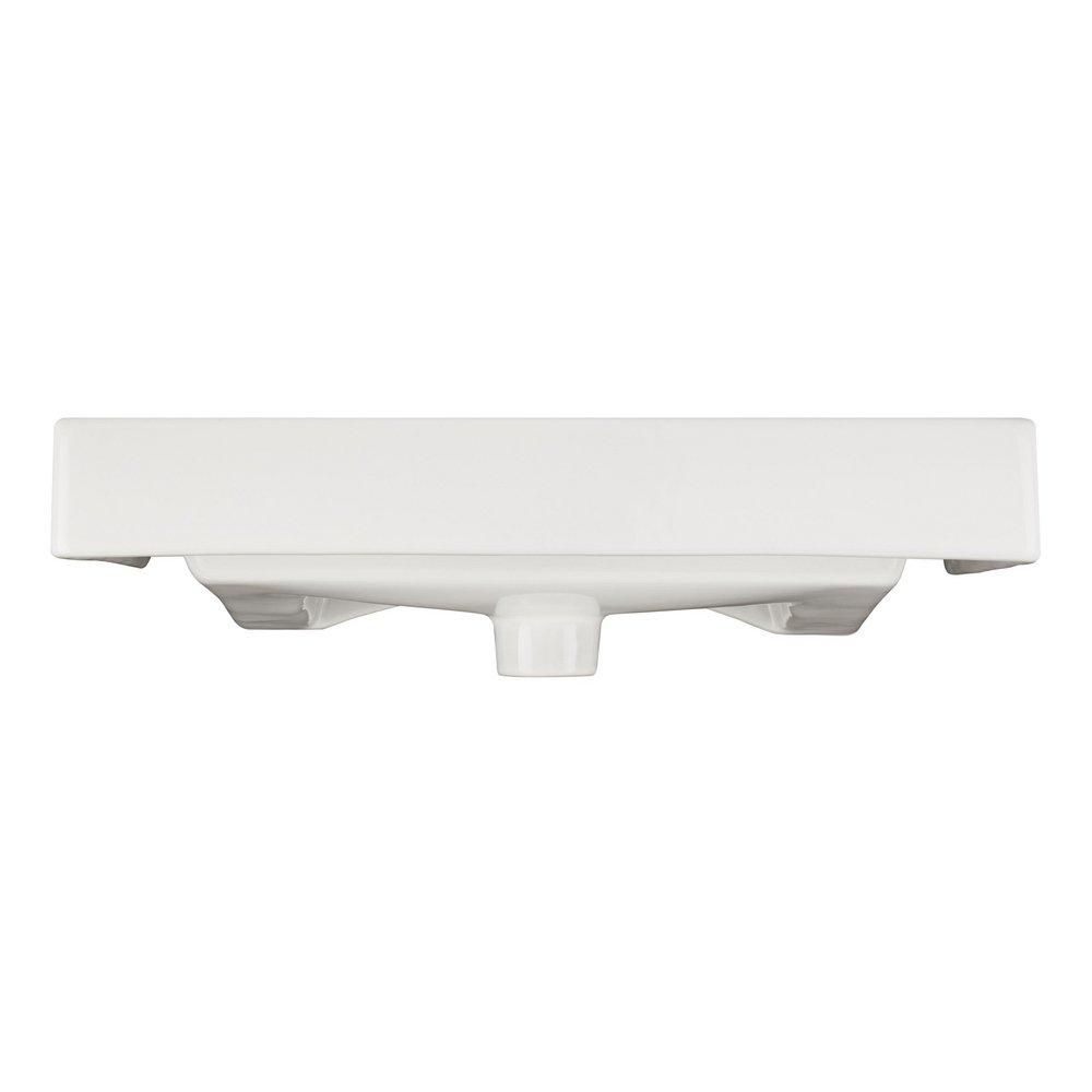 Signature Hardware White Top Mount Bathroom Sink 