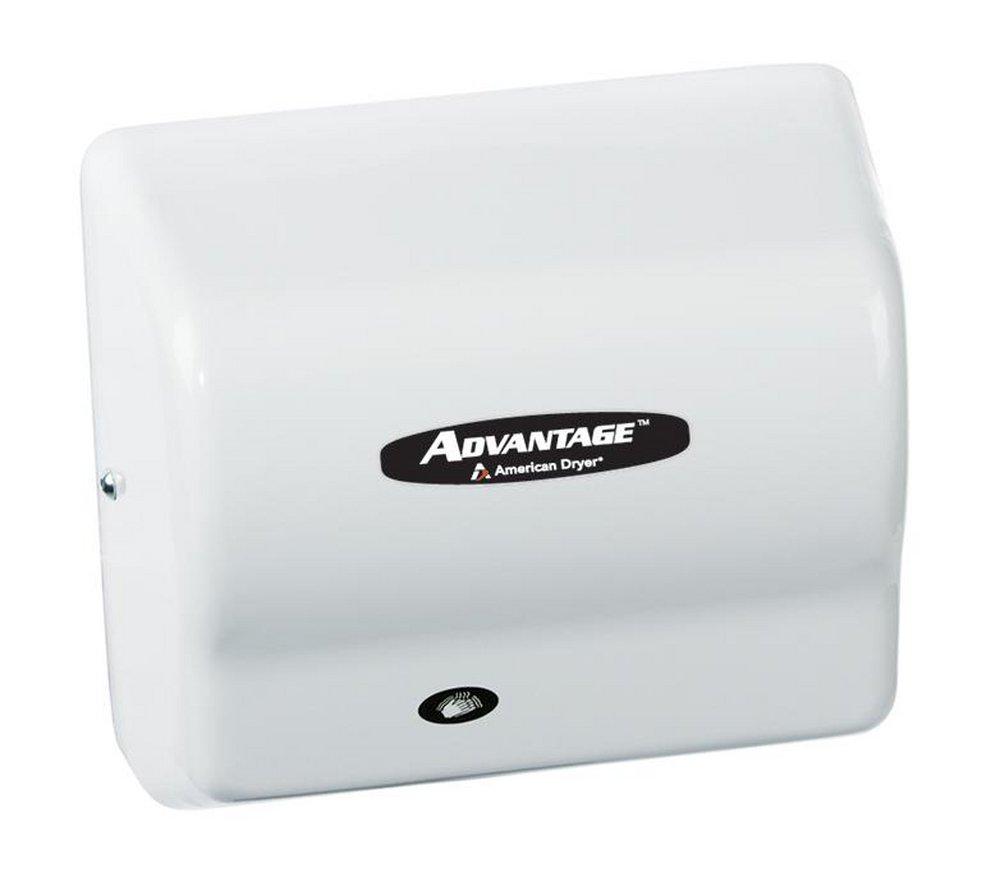 World Dryer White 110VAC/240VAC Hand Dryer 