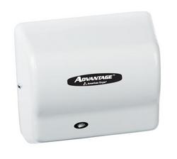 110VAC/240VAC Hand Dryer in White