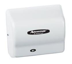 110VAC/240VAC Hand Dryer in White