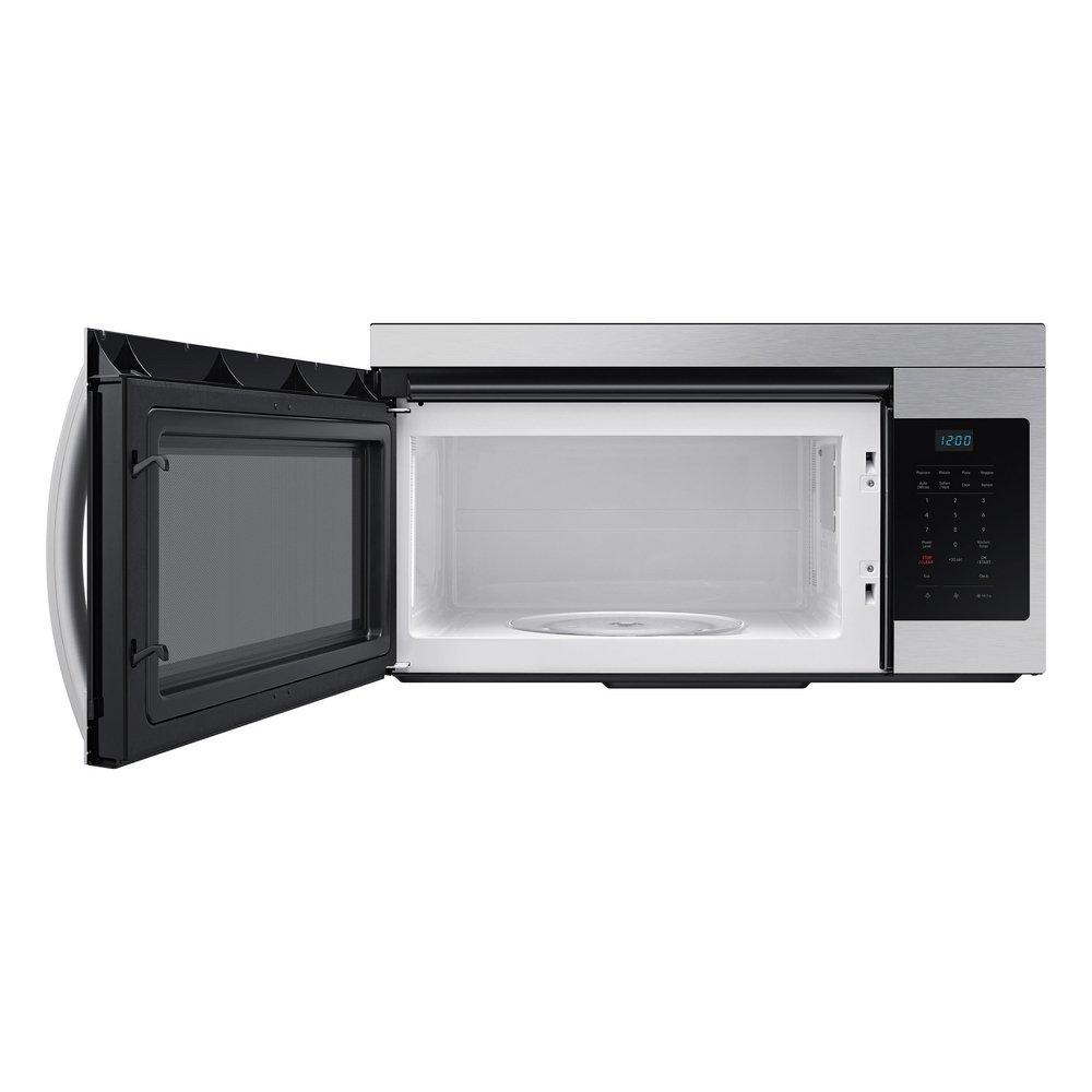 Samsung Stainless Steel 29-7/8 in. 1580W Recirculating Over the Range Microwave 