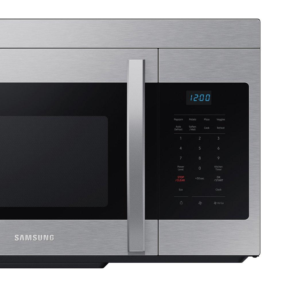 Samsung Stainless Steel 29-7/8 in. 1580W Recirculating Over the Range Microwave 