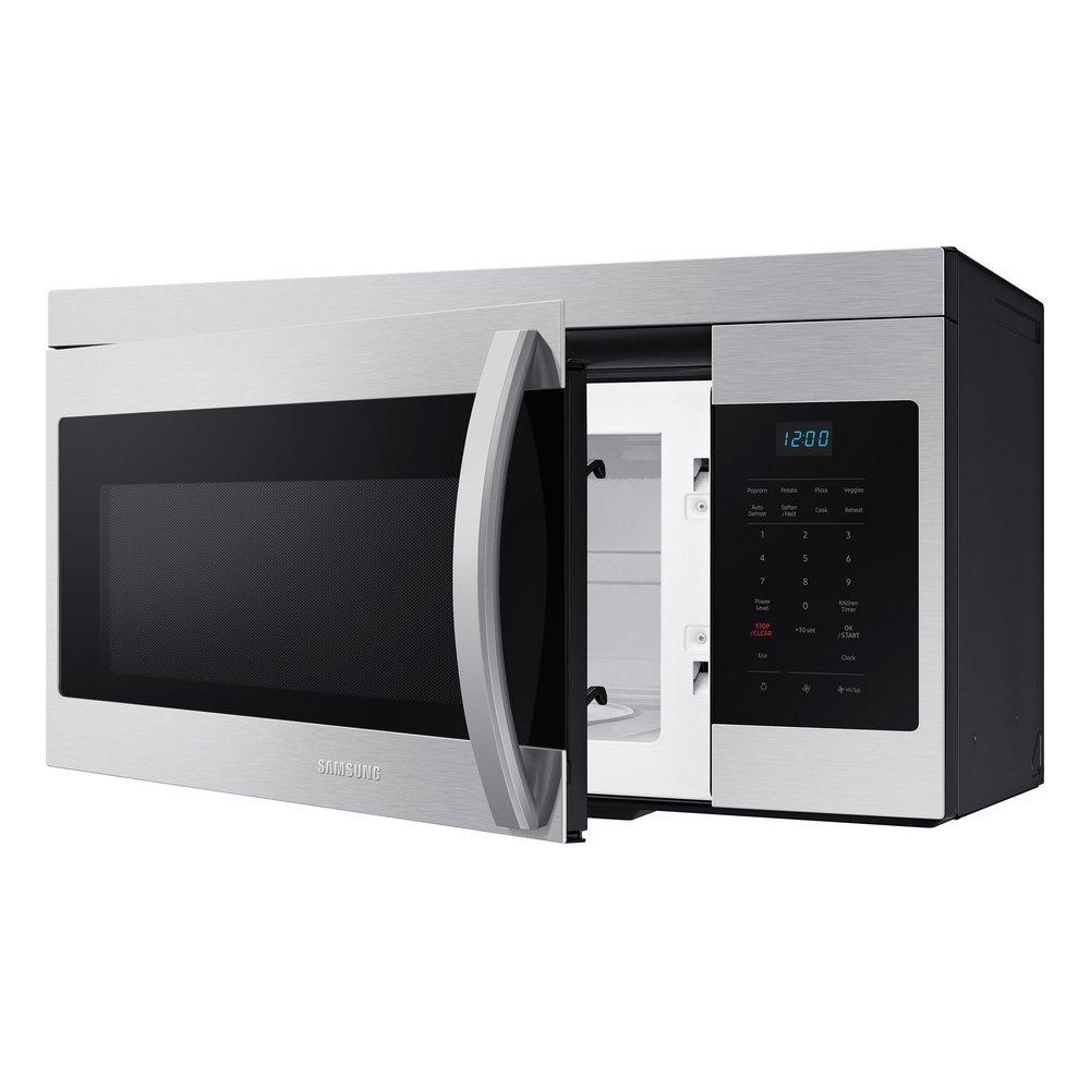 Samsung Stainless Steel 29-7/8 in. 1580W Recirculating Over the Range Microwave 