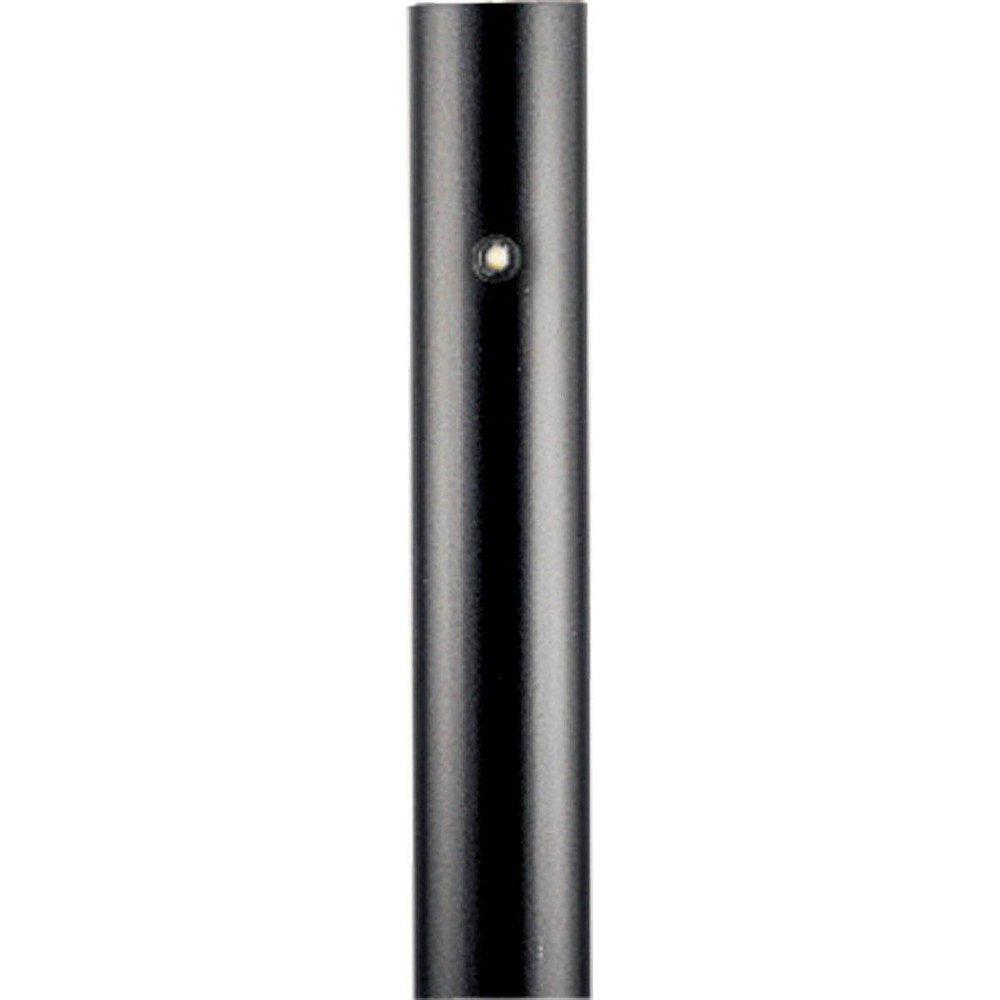 Progress Lighting Black 7 ft. Aluminum Post with Photocell 