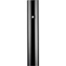 7 ft. Aluminum Post with Photocell in Black