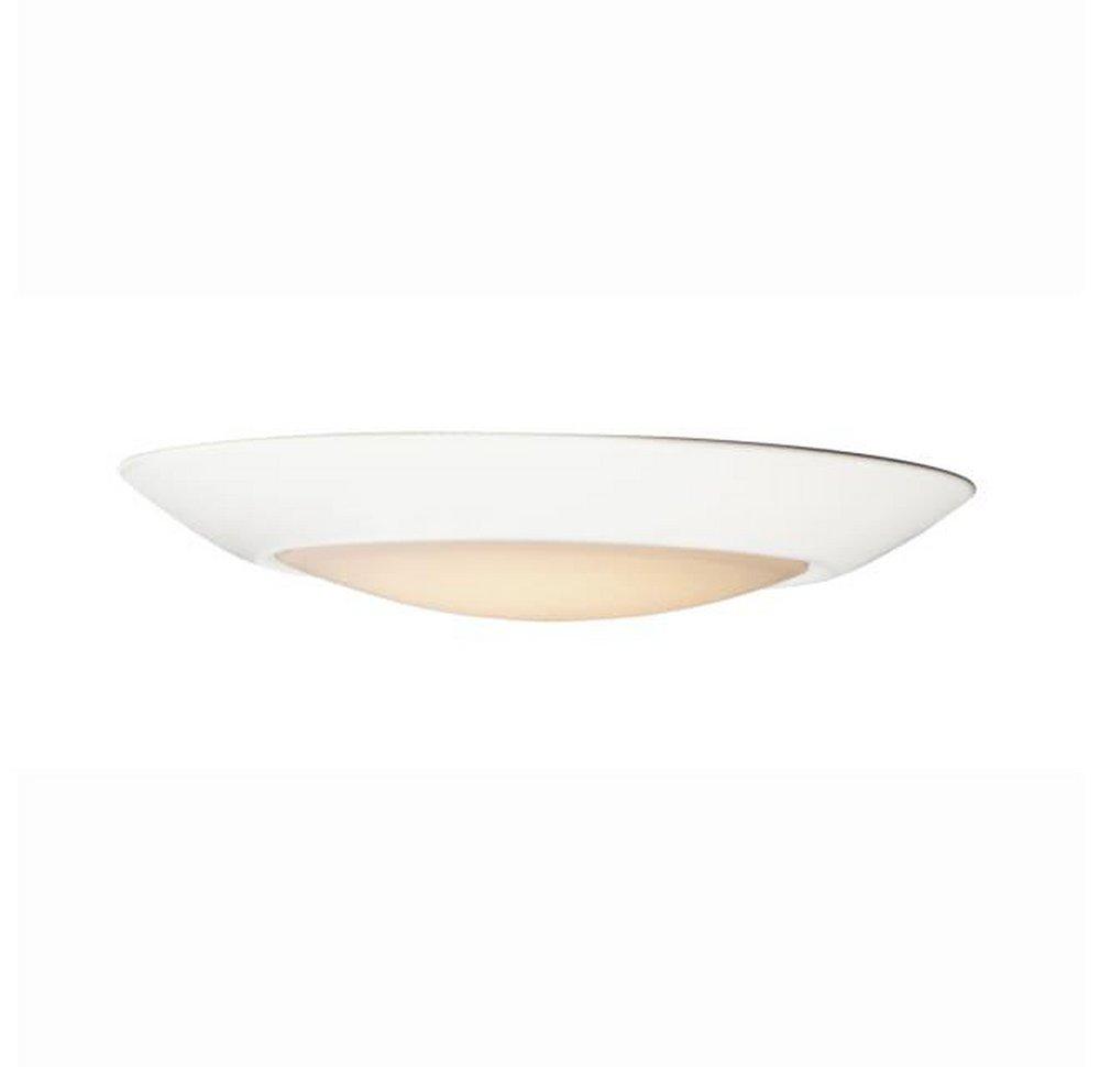Maxim Lighting&reg; White 1-1/4 x 7-1/2 in. 15W 1-Light Integrated LED Flush Mount Ceiling Fixture 