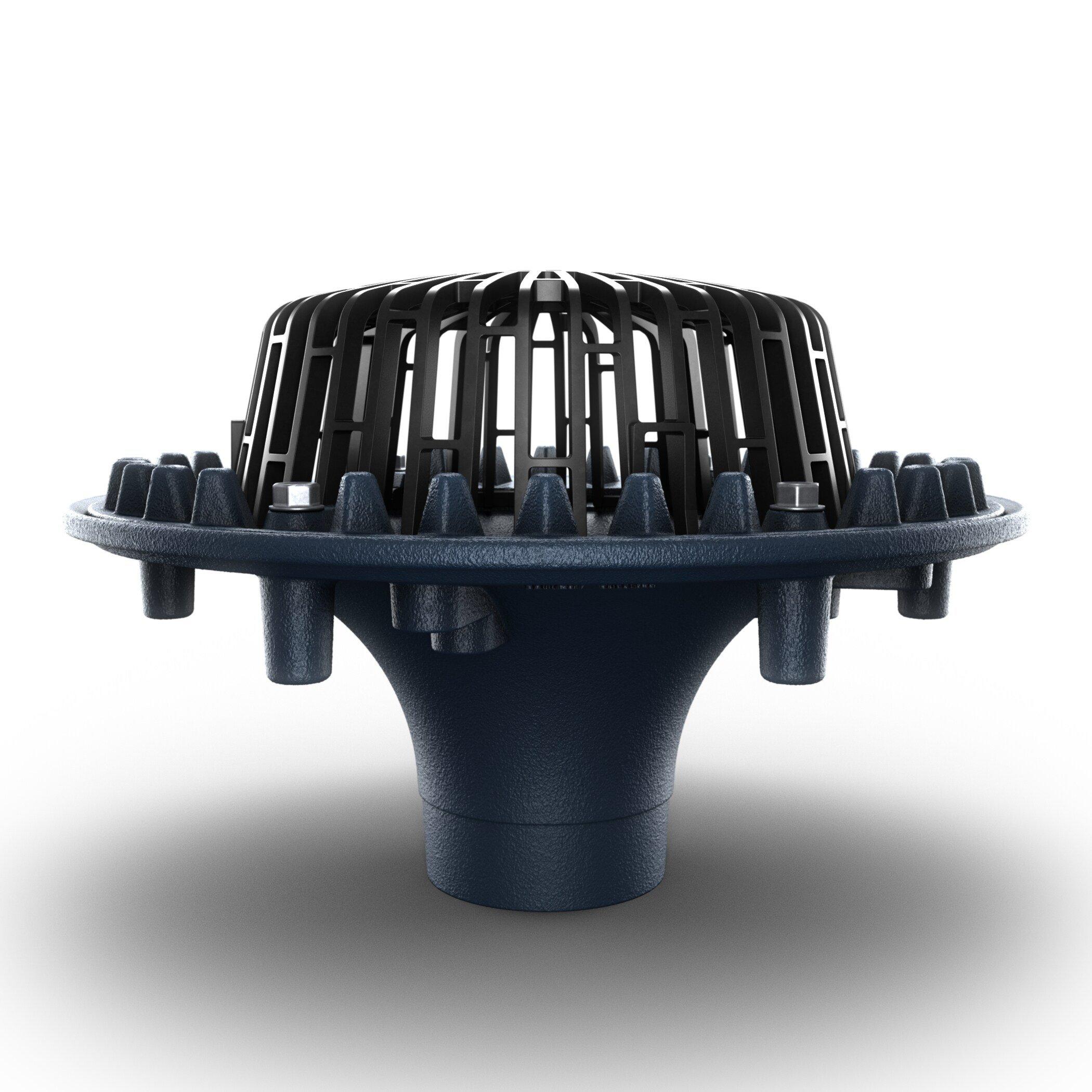 FloForce&reg; 4 in. Cast Iron High Performance Roof Drain 