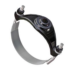 8 x 3/4 in. CC Stainless Steel Single Strap Saddle