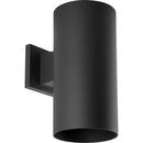 Progress Lighting Black 250W 1-Light Qpar-38 Outdoor Wall Sconce 