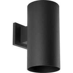 250 W 1-Light Qpar-38 Outdoor Wall Sconce in Black