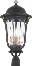 4-Light Post Lantern in Sand Coal 