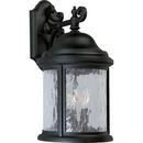 10-3/8 in. 60 W 3-Light Candelabra Lantern in Black