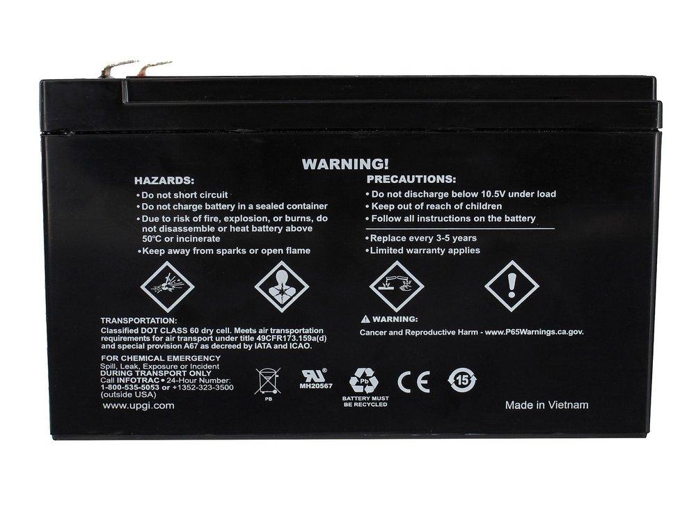12V 7AH F1 AGM BATTERY 